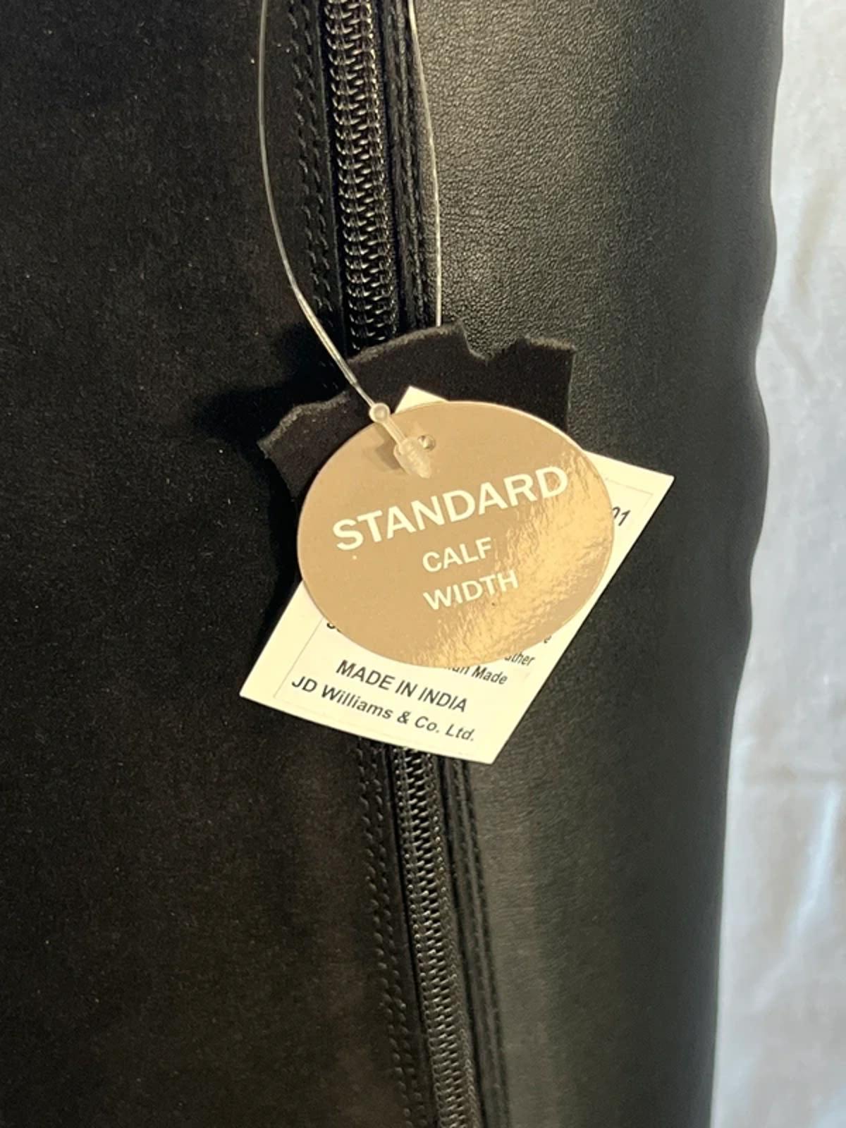 JD Williams | Black Suede Boots | 4 | New With Tags