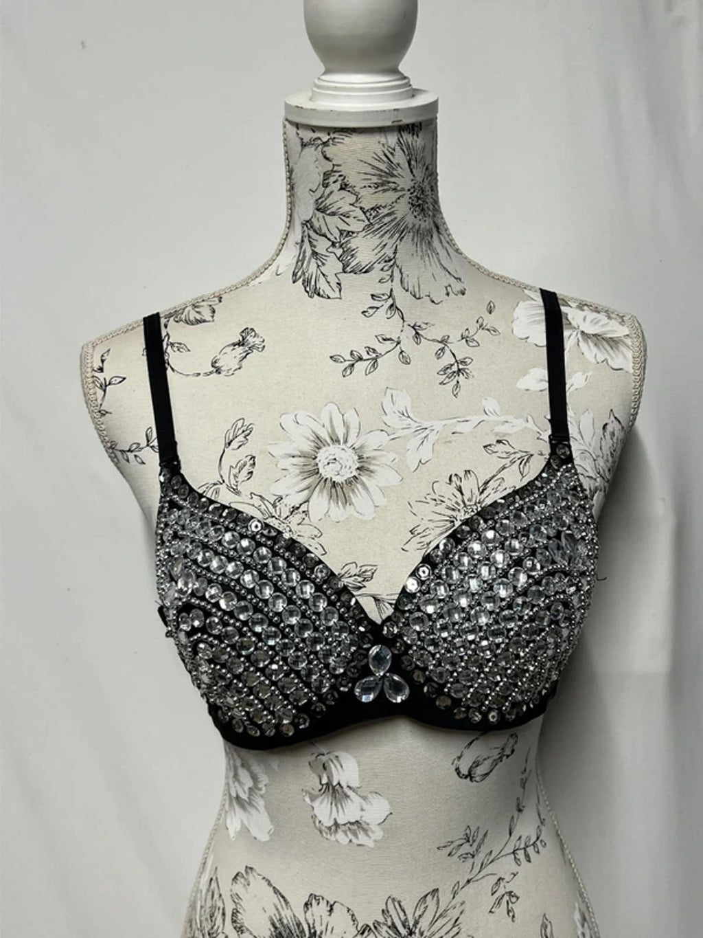 Studded/Beaded Bra | 38 | Alt Wear