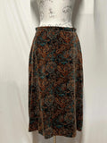 Vintage German Velvet Skirt | 16