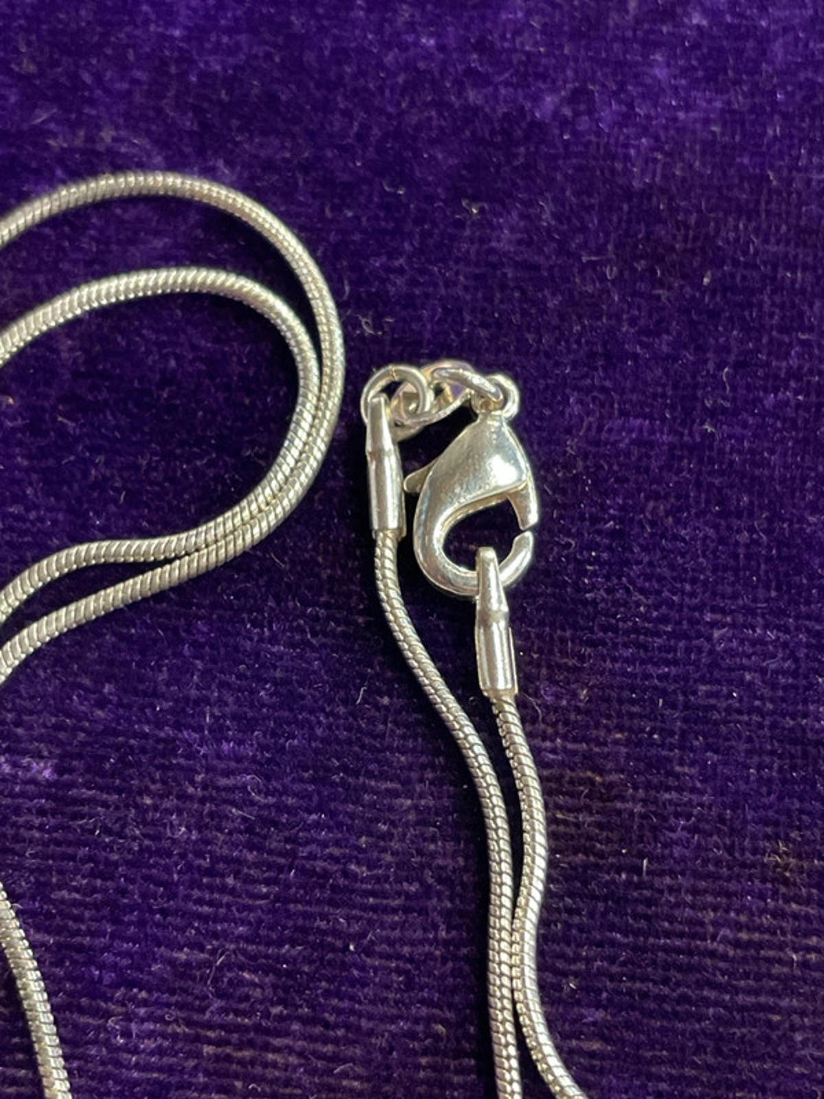 925 Sterling Silver | Heart Pendant Necklace | 27cm