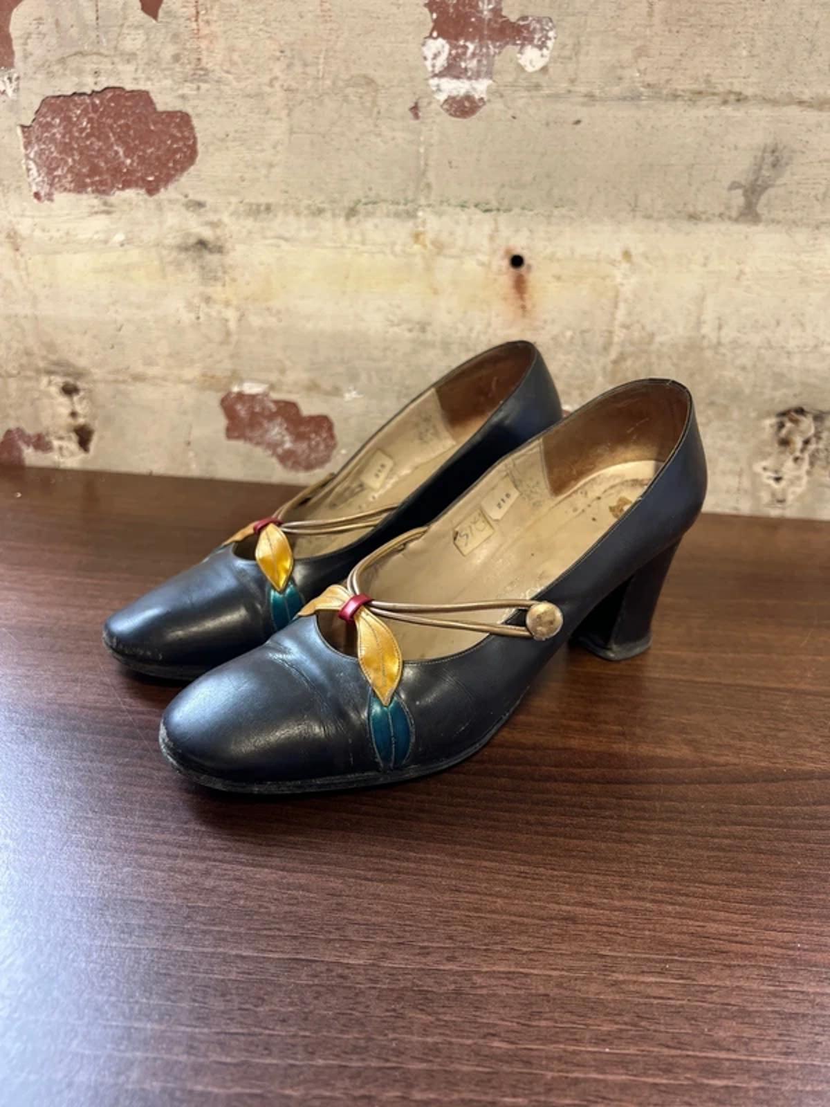 Vintage 1960s Bollati Italia | 5 1/2 | Good | Black