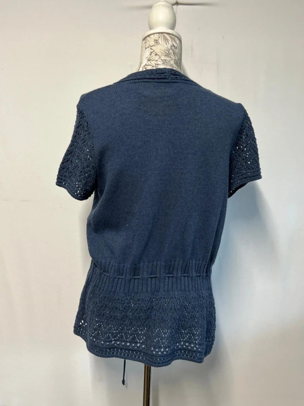 George | 14 | Navy Bolero | Cotton/Acrylic Blend