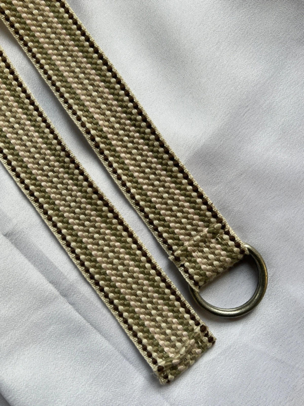 Vintage fabric belt