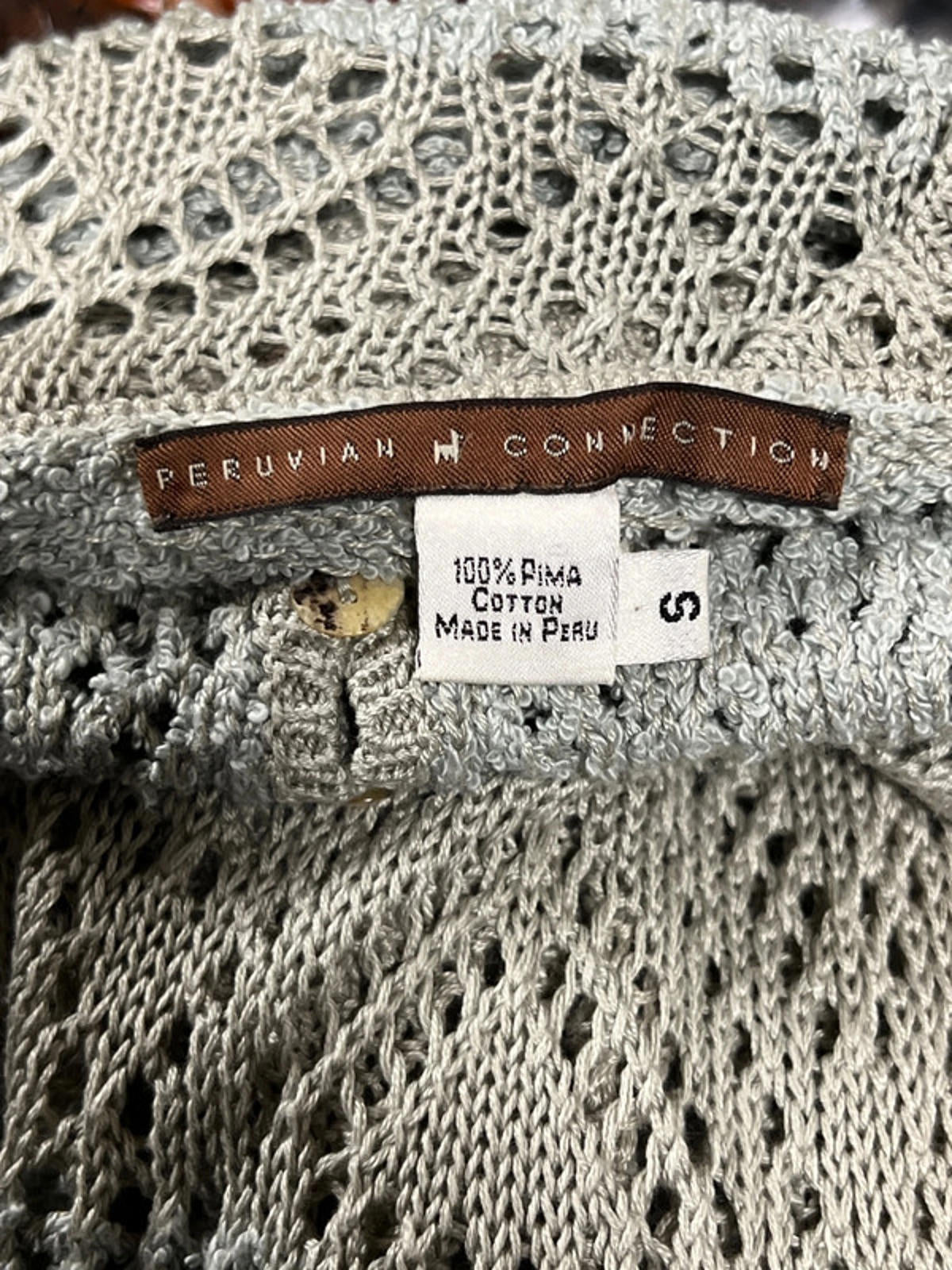 Peruvian Connection | S | Striped Jumper | 100% Cotton