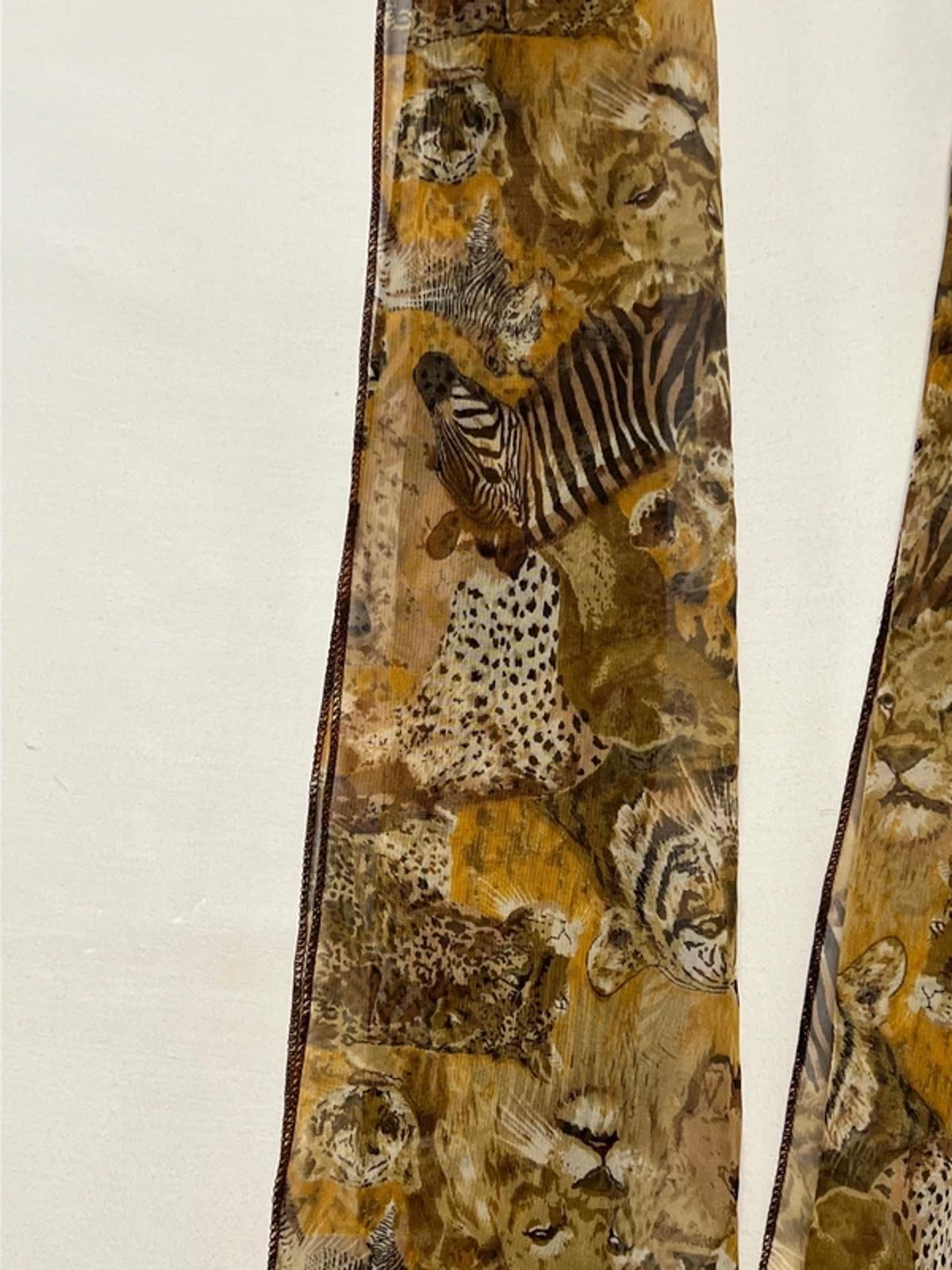 Vintage Style Ladies Scarf | Safari themed