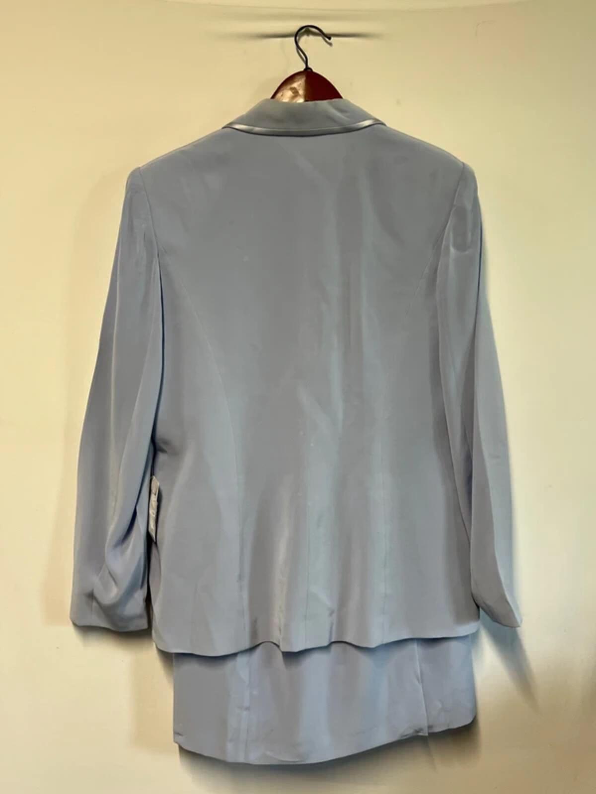 Ronald Joyce | 18 | Eggshell Blue two piece skirt suit