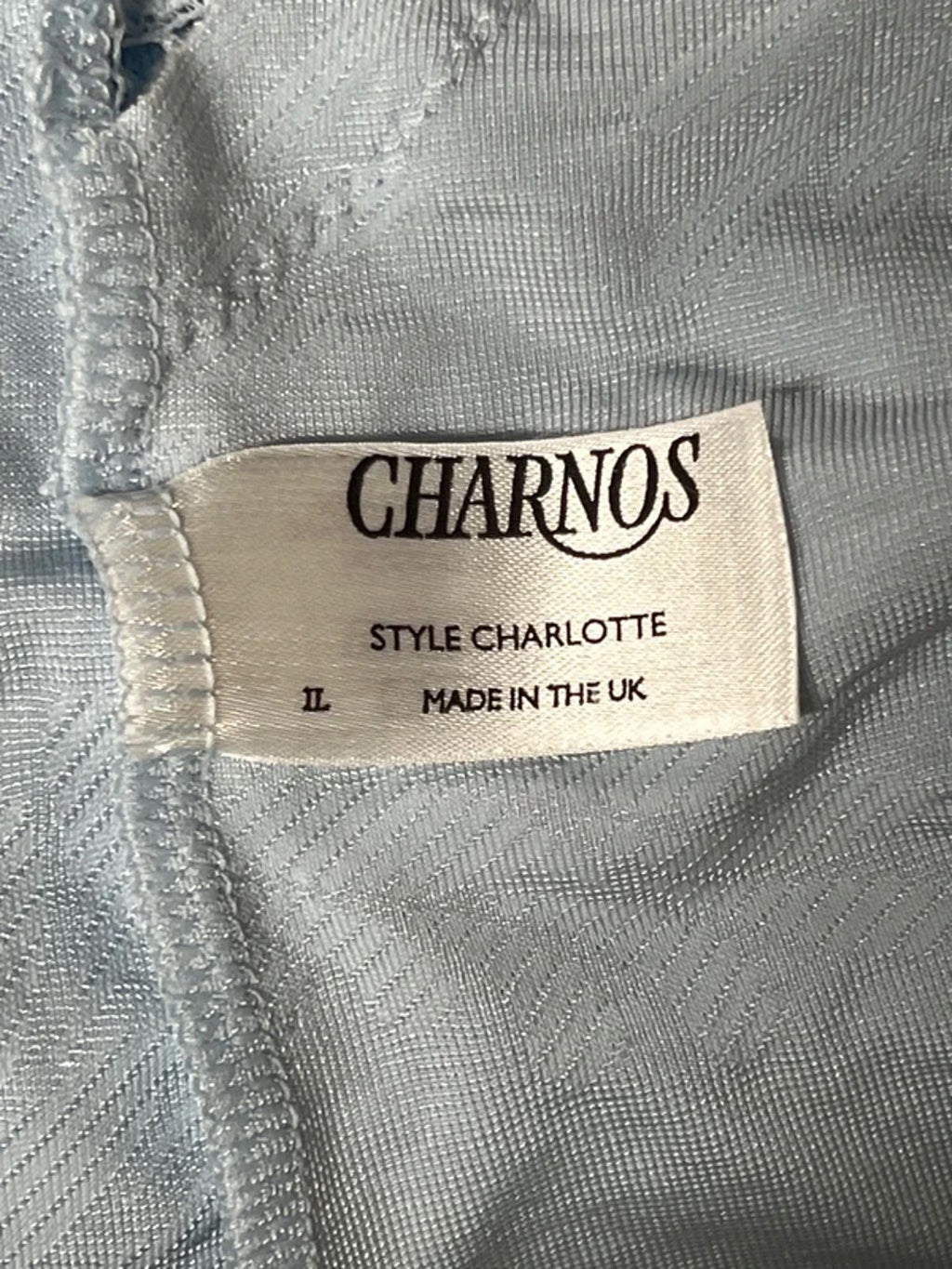 Charnos | S | Blue Lace Lingerie Top
