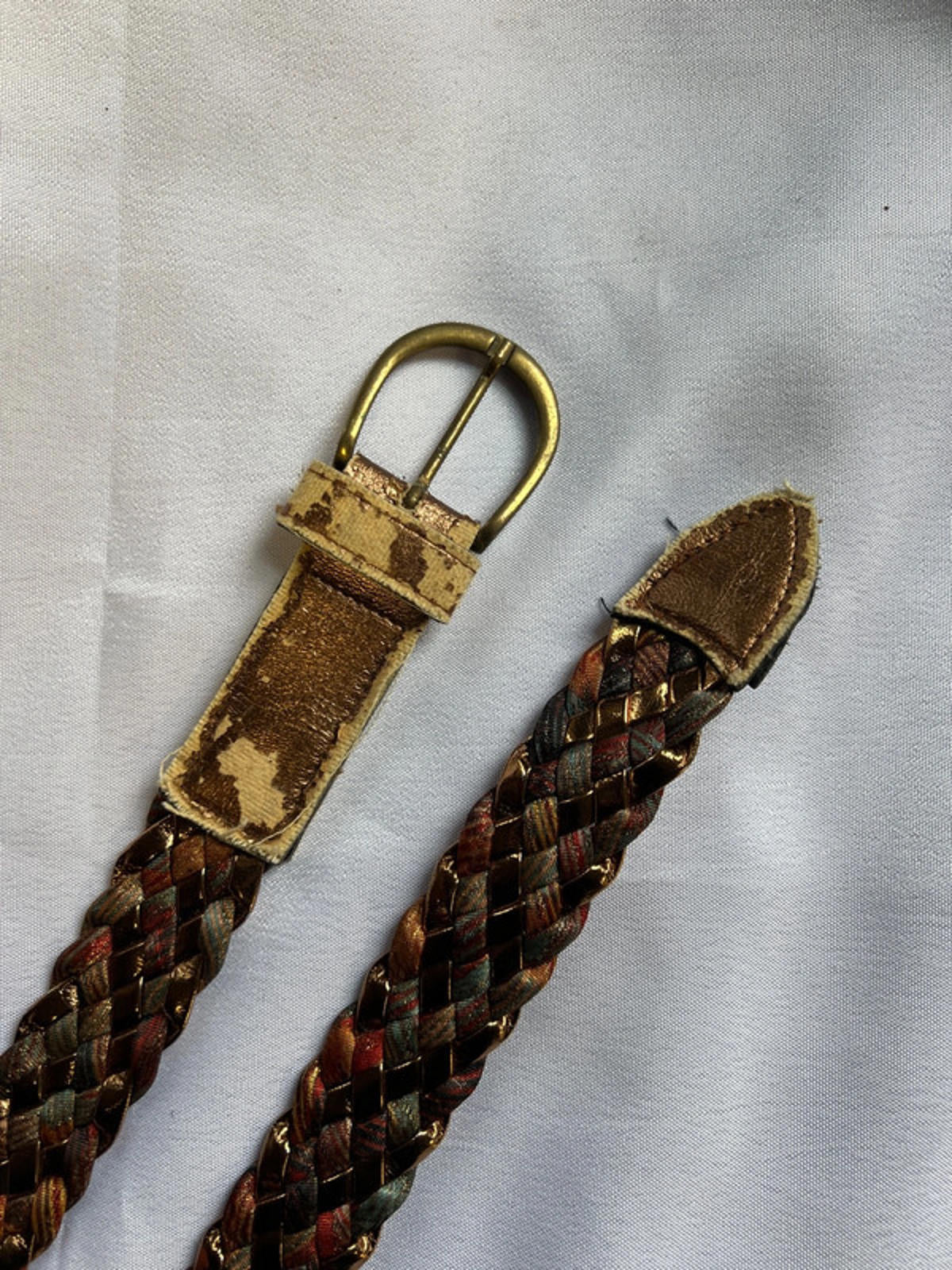 Vintage woven belt | Size 36 | Good