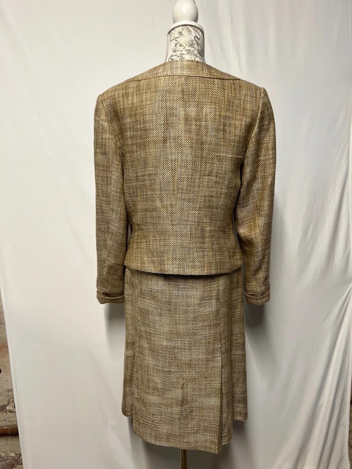 Vintage Phase 8 | Two Piece Skirt Suit | 12/14 | Cotton/Acrylic blend | Good