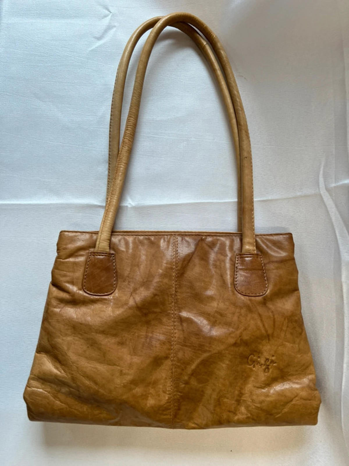 Vintage Gigi Handbag | Tan Leather