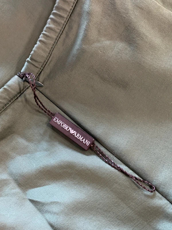 Emporio Armani | 12 / M | Green Satin Knee length skirt
