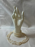 Genuine Pearl Necklace and Bracelet | Silver Sterling Clasp