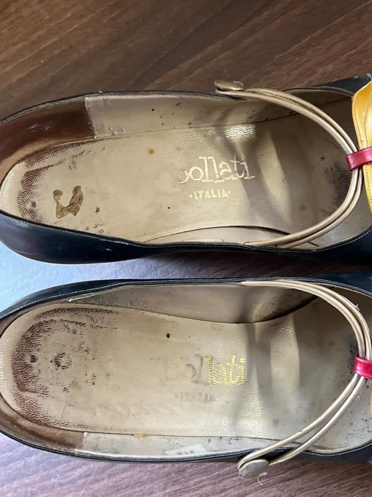 Vintage 1960s Bollati Italia | 5 1/2 | Good | Black