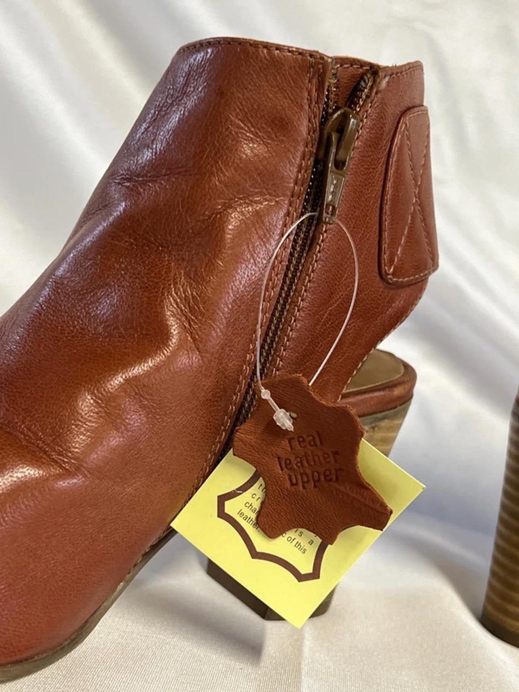 Heavenly Soles | Ladies Ankle Boot | 6 | Tan | Leather