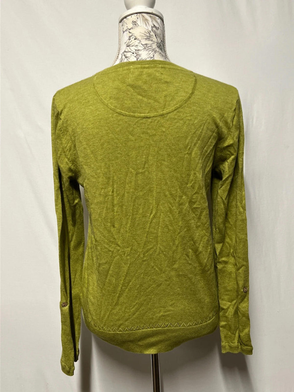 Beacan Cove | 12 | Green Cardigan | Cotton