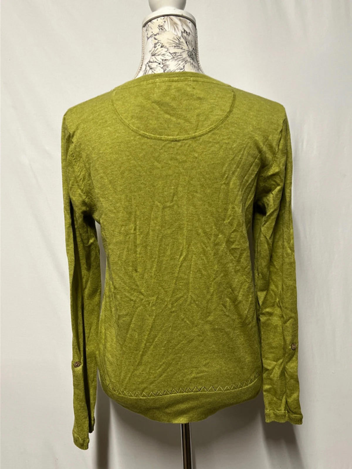 Beacan Cove | 12 | Green Cardigan | Cotton