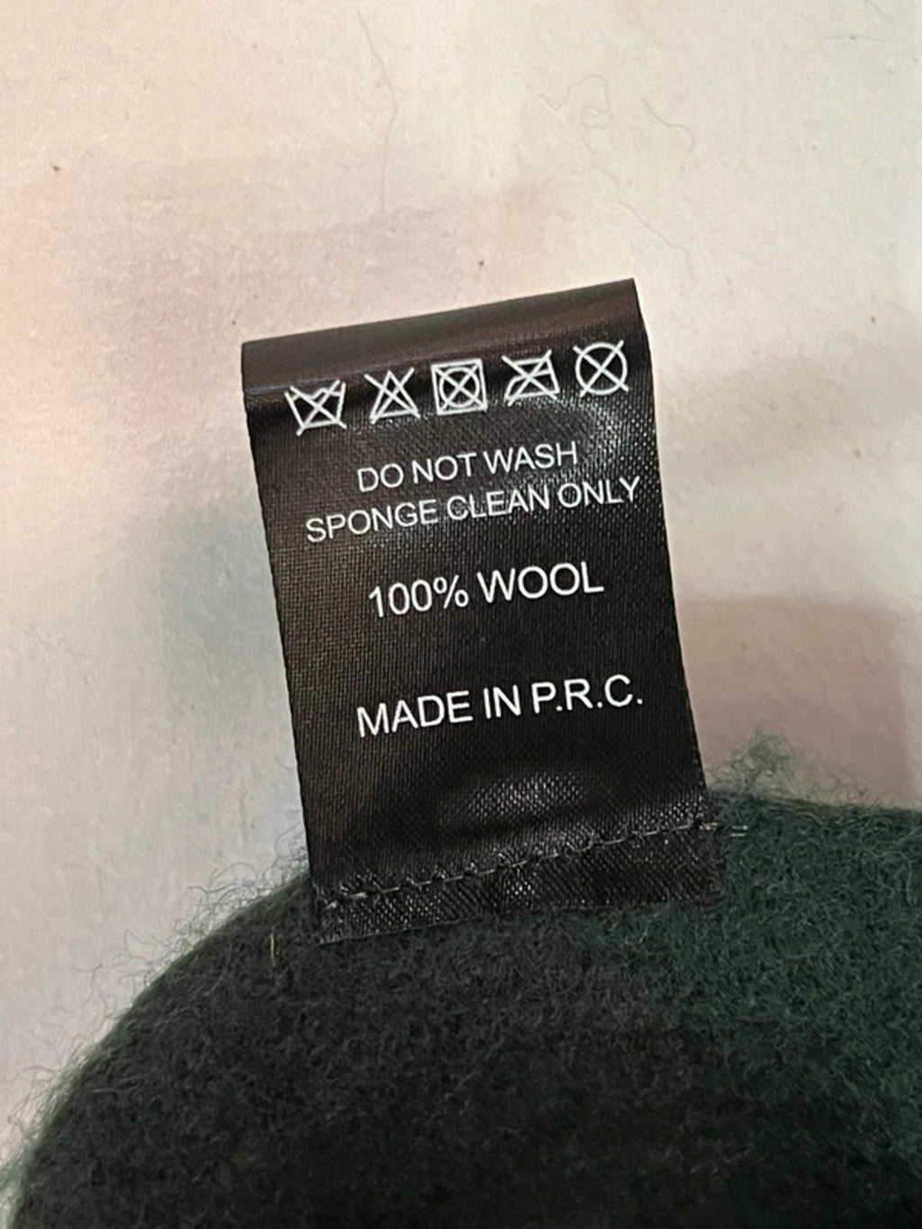 Green Beret | Forest Green | 100% Wool | One Size