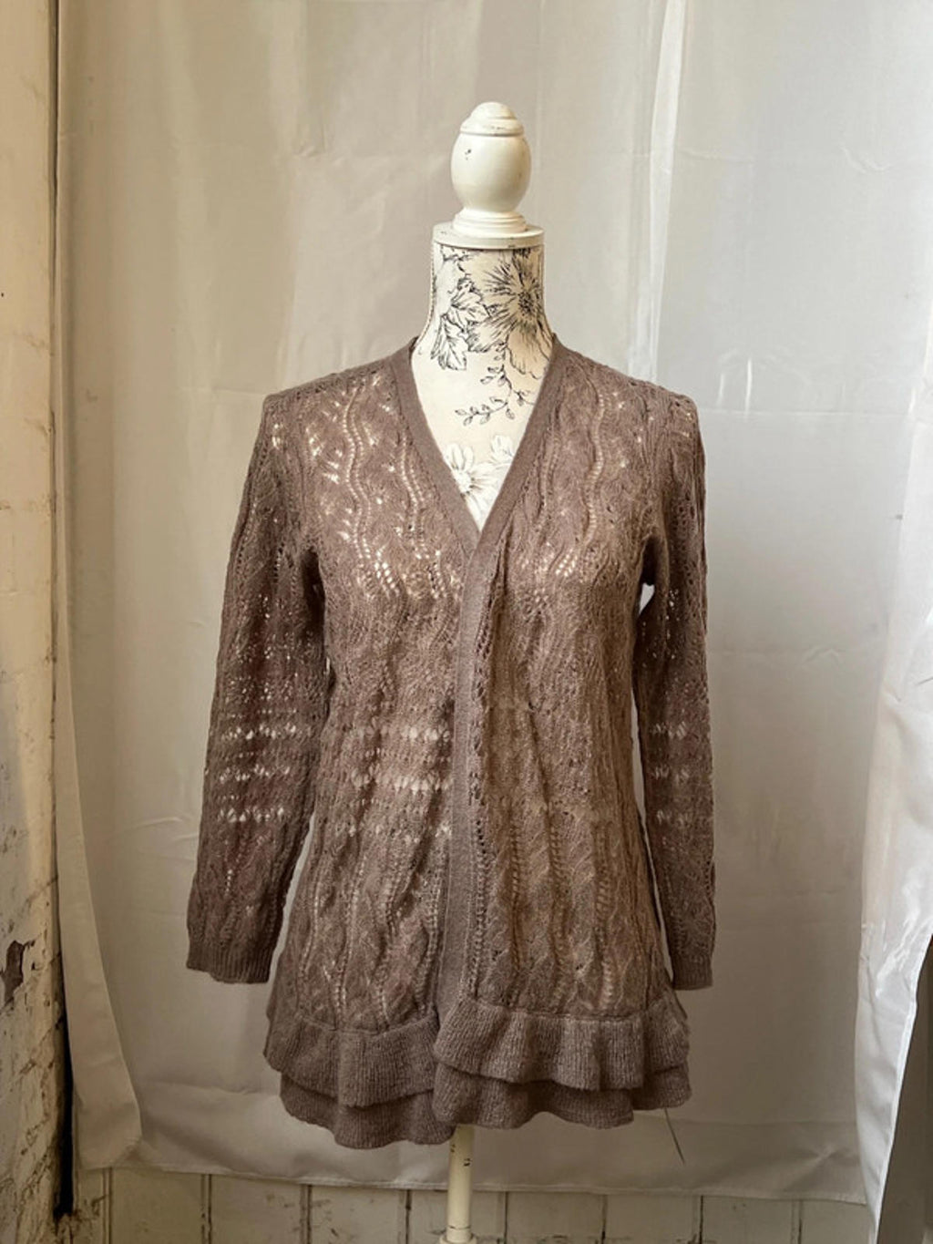 Rocha John Rocha | Size 14 | Taupe Cardigan
