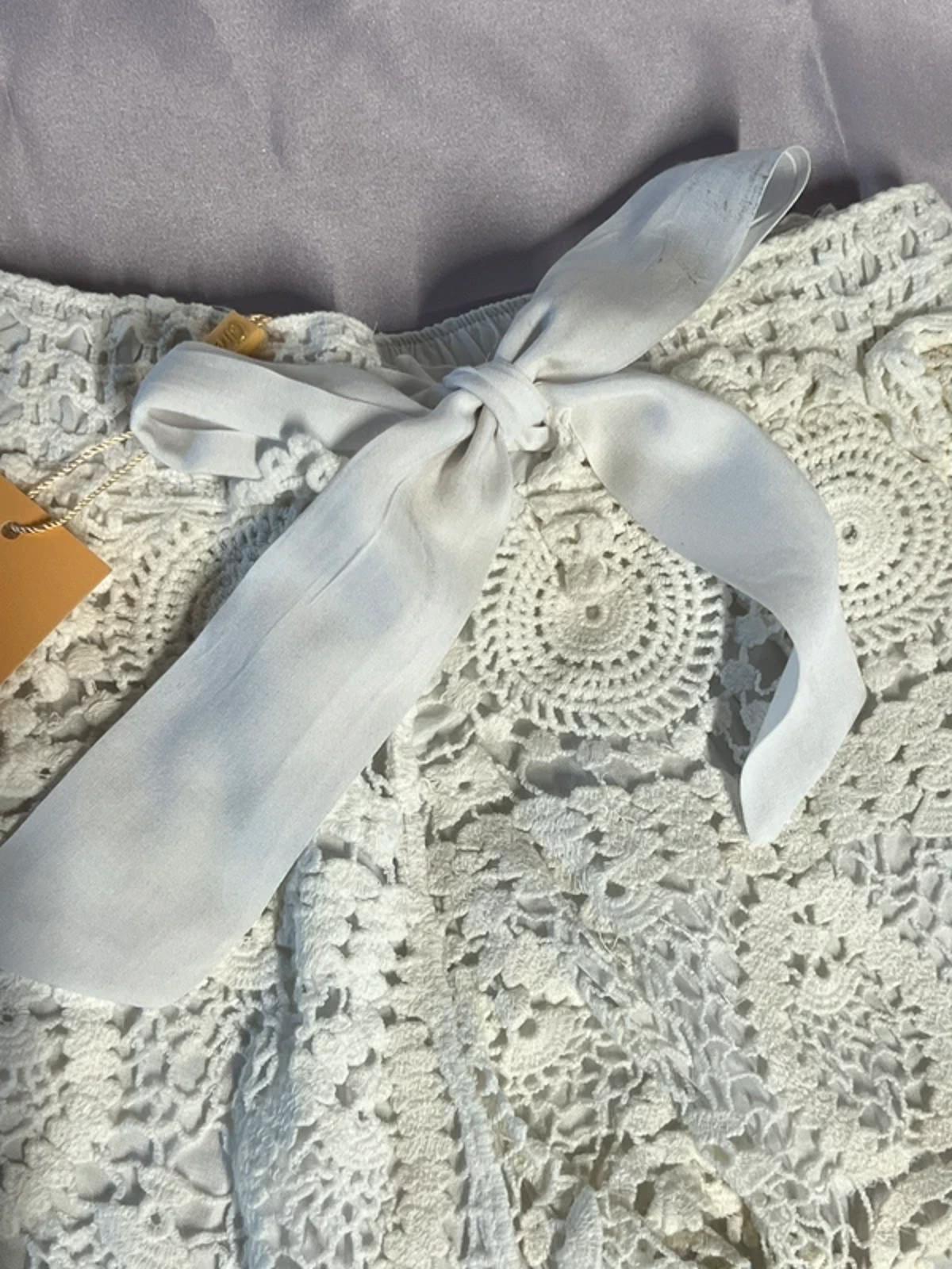 Cherry Koko | S/M | Coquette style lace shorts