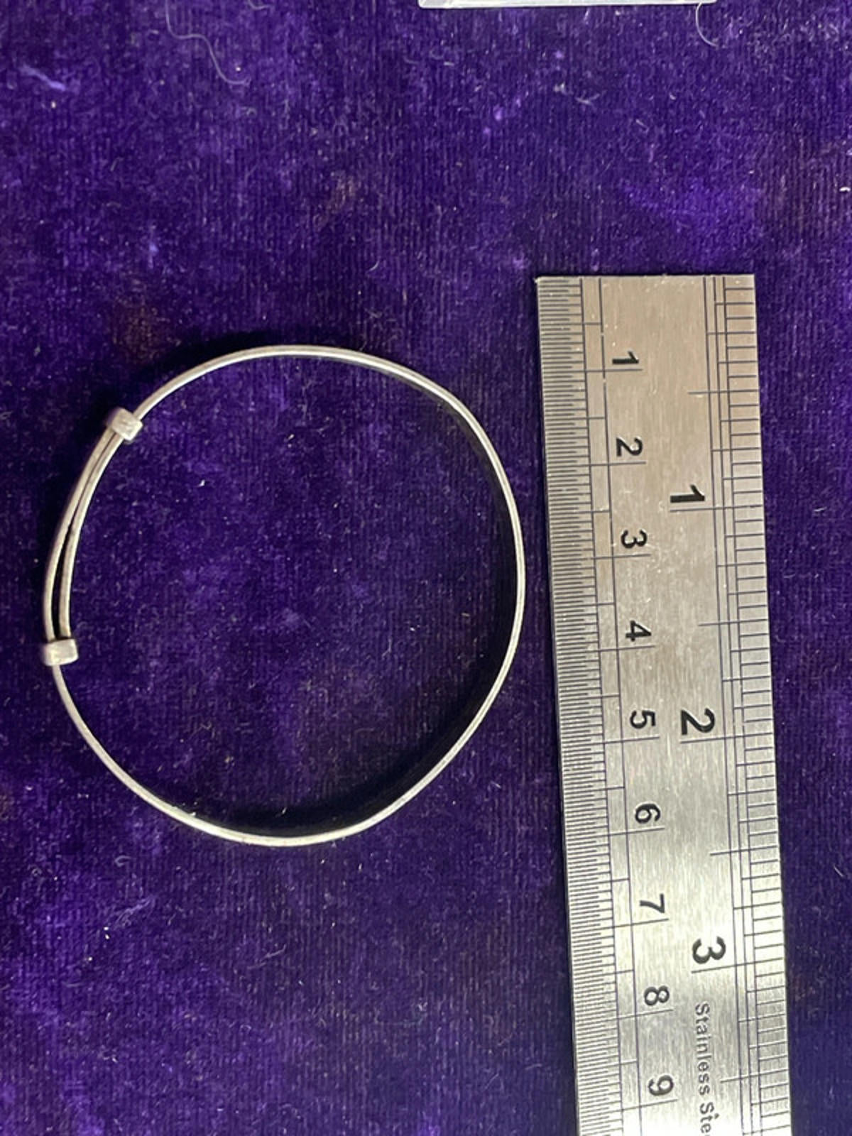 Christening bangle