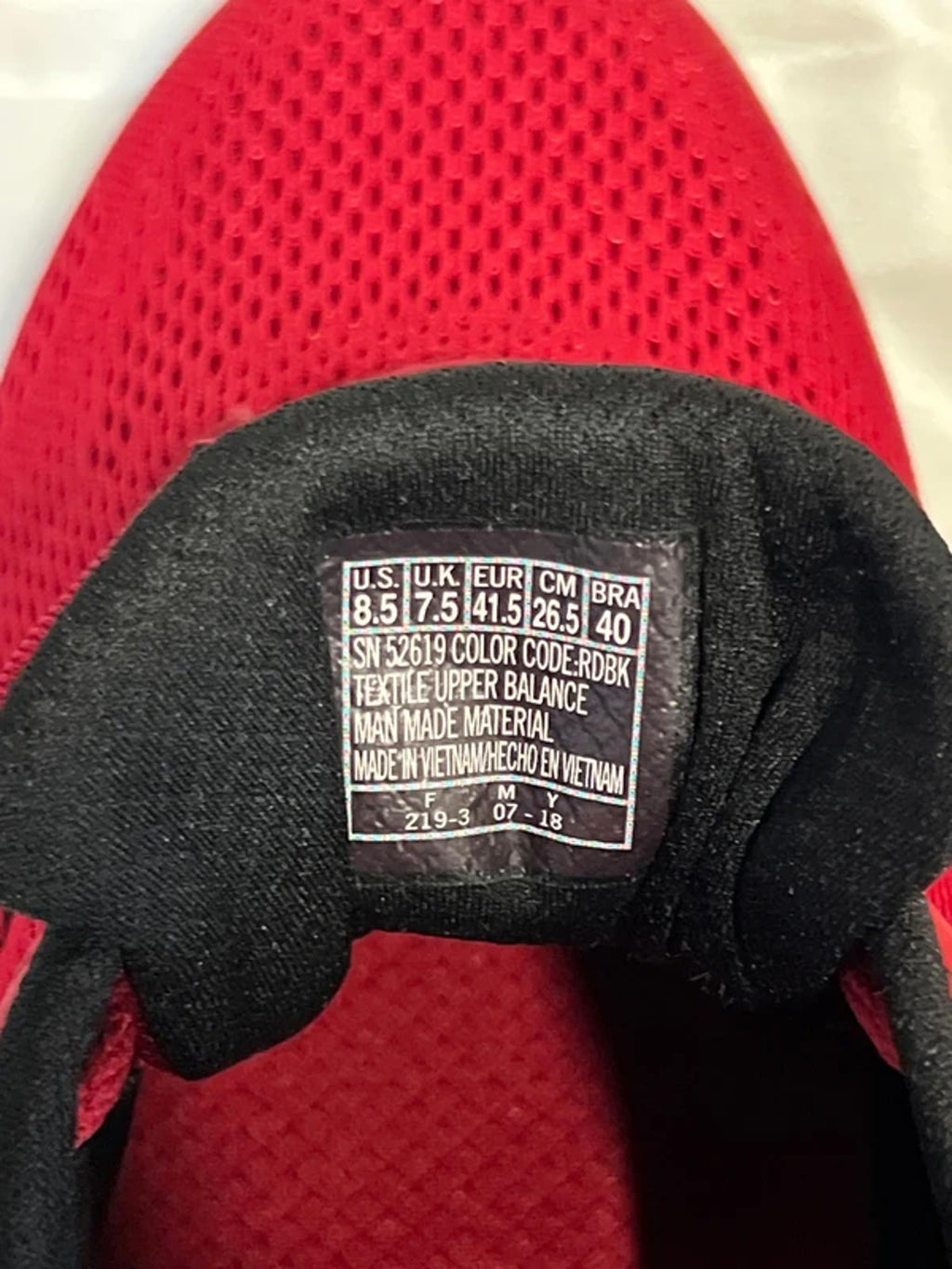 Skechers | 7.5 | Red Trainers