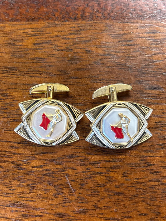 Vintage cuff links
