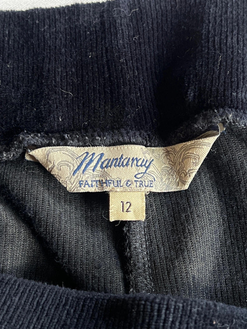 Mantaray | 12 | Navy Corduroy Jeggings
