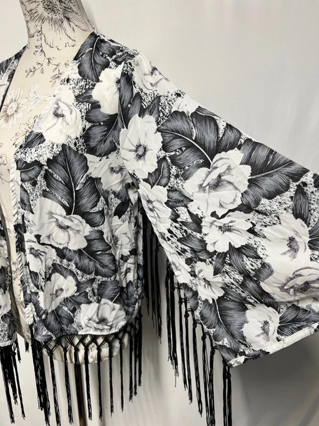 Cherry Koko | S/M | Shawl Blouse | Konochrome