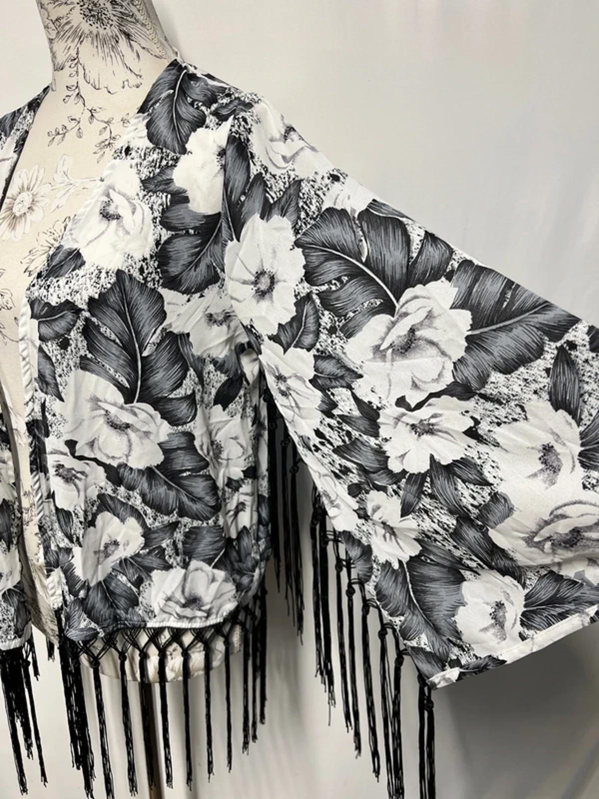 Cherry Koko | S/M | Shawl Blouse | Konochrome