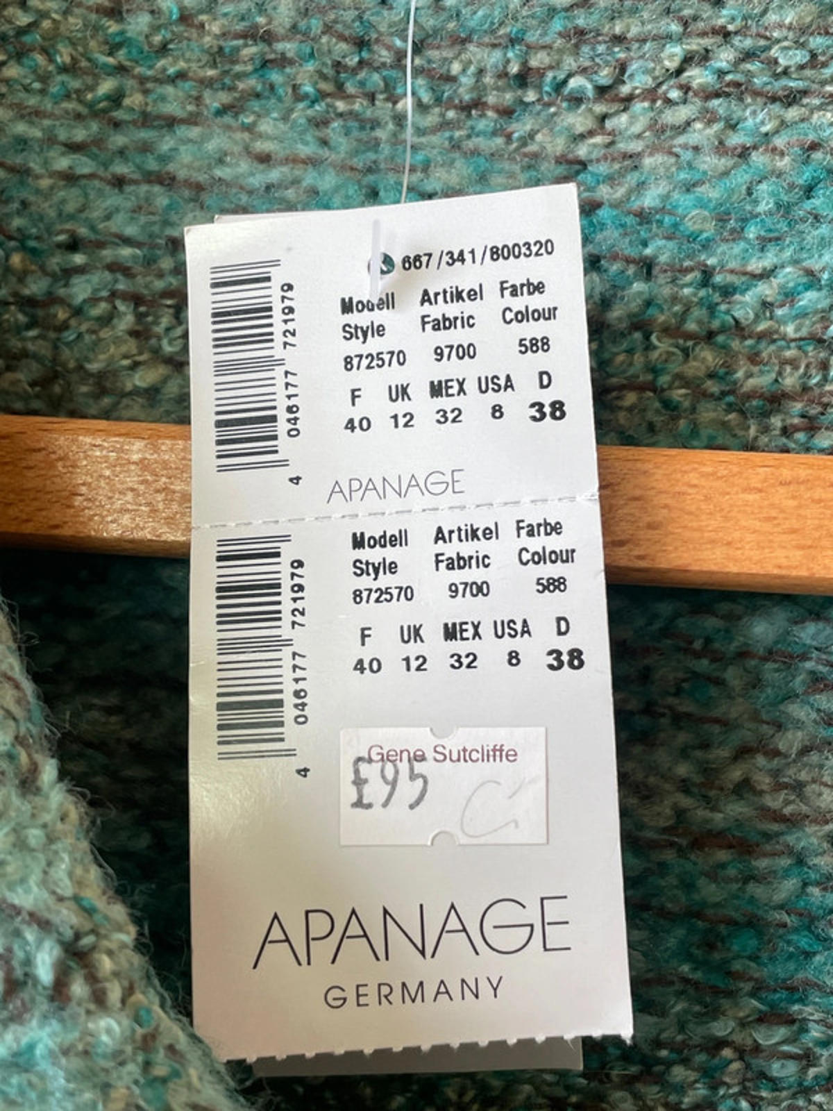 Apanage Cardigan | Acrylic/Polyester Blend | Brand New