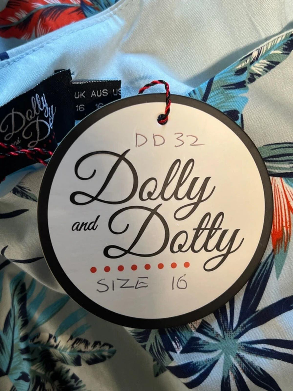 Dolly and Dotty | 16 | Eggshell Blue Dress with