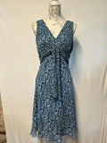 JFW | 14 | Blue Summer Dress | Abstract Floral