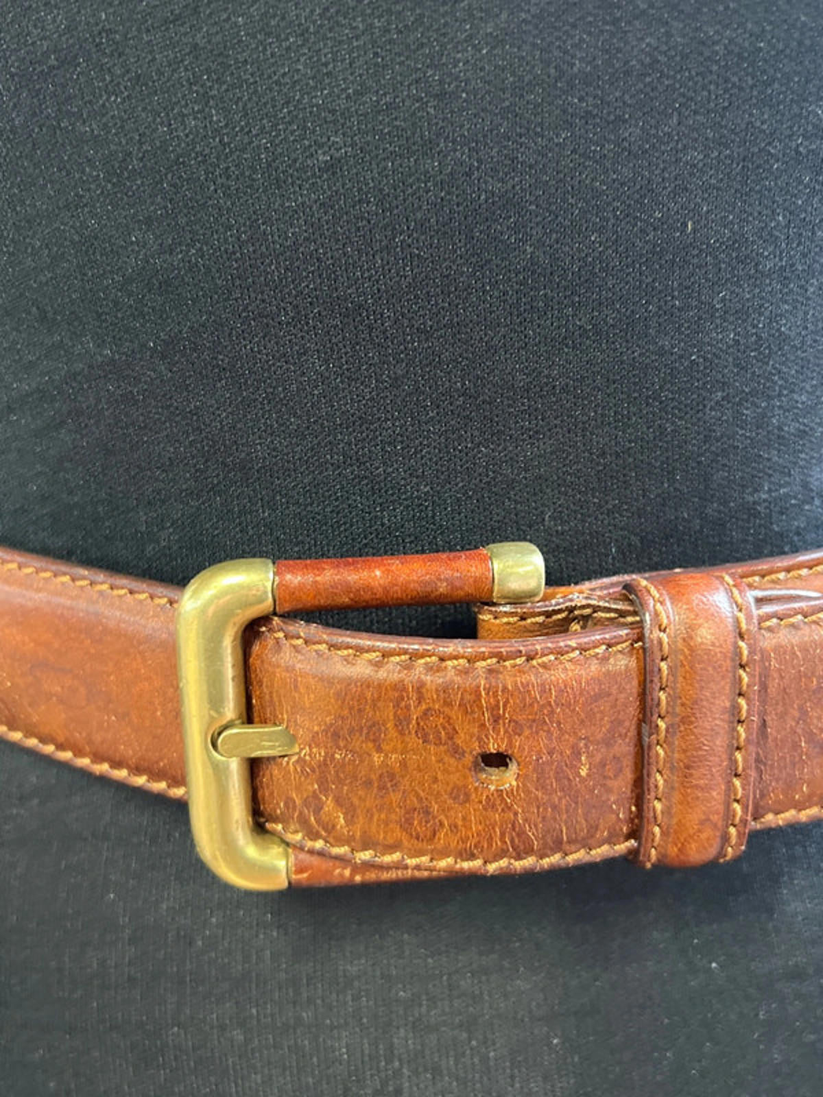 Vintage The Bridge | 29”5’ | Tan Leather Belt