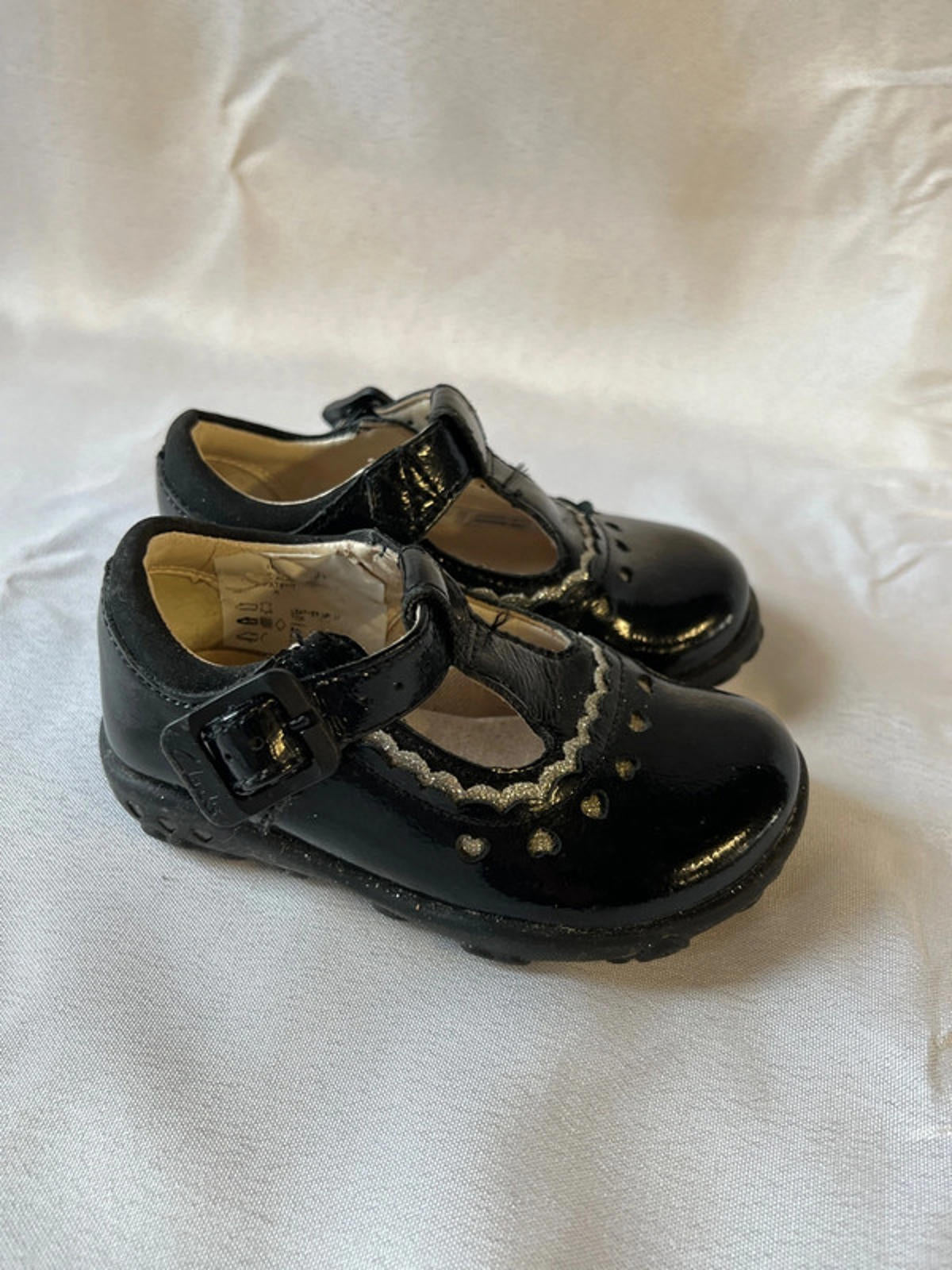 Clarks First Shoes | Size 3 | Patent Leather | Light Up