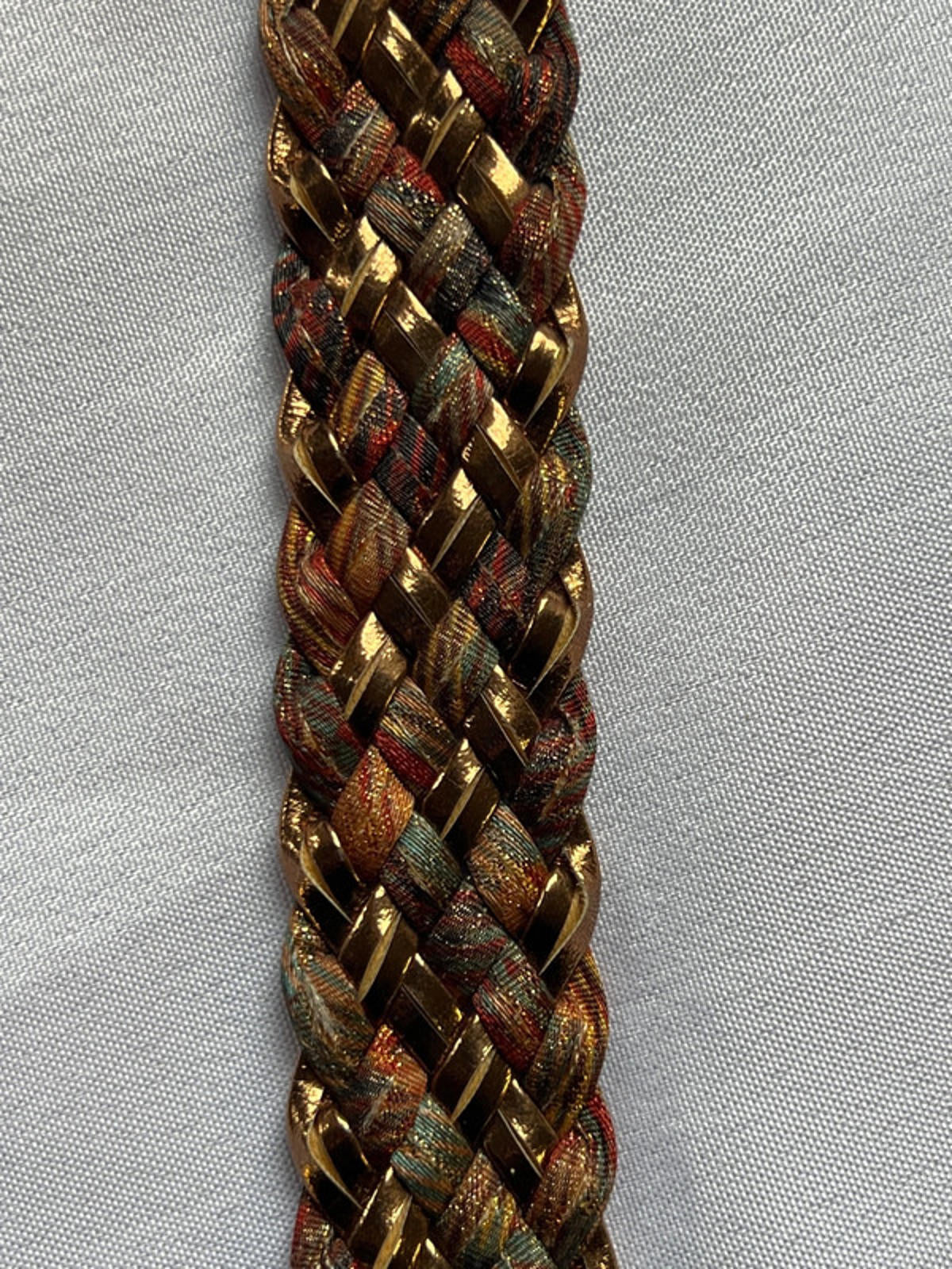 Vintage woven belt | Size 36 | Good