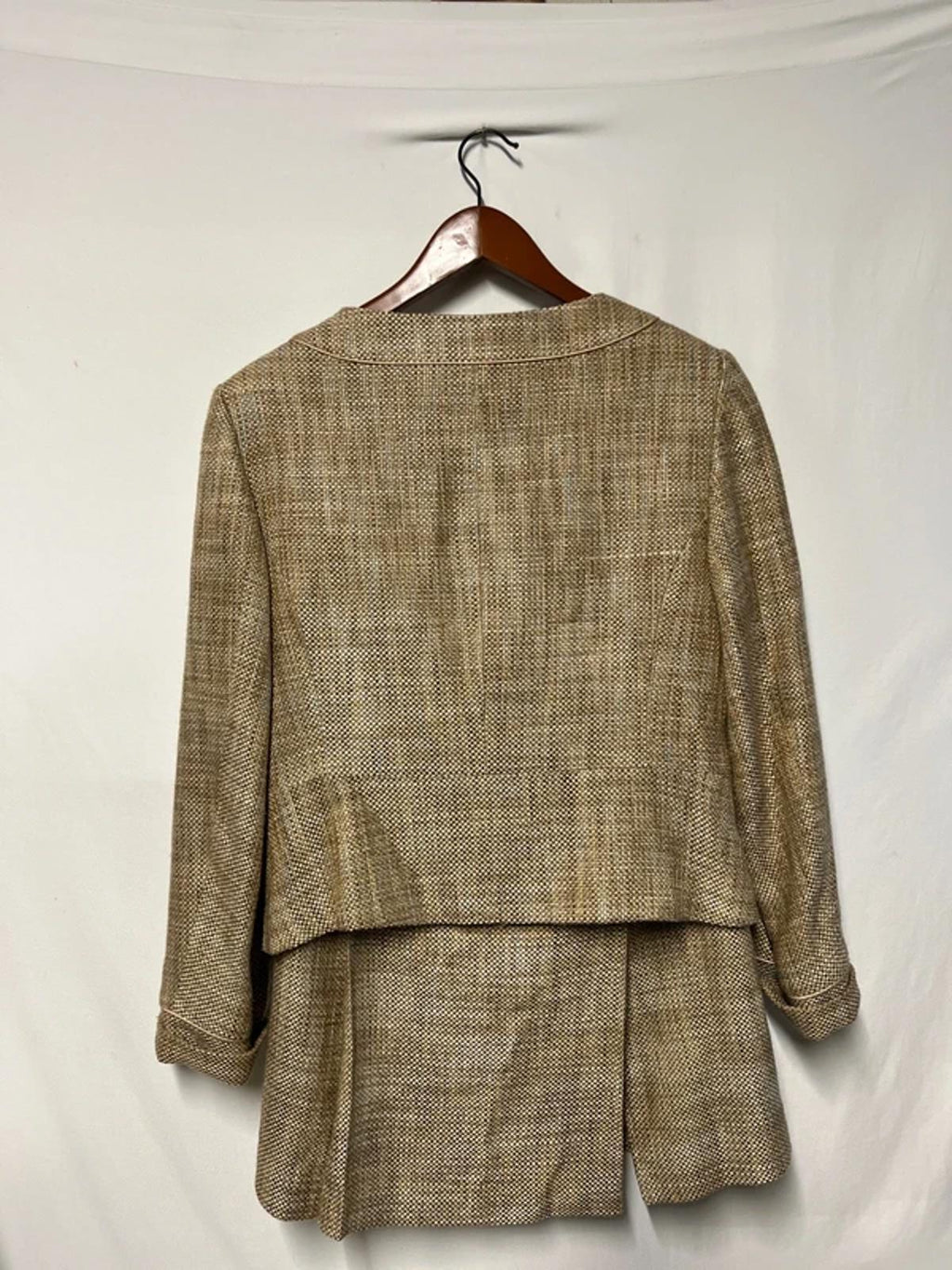 Vintage Phase 8 | Two Piece Skirt Suit | 12/14 | Cotton/Acrylic blend | Good