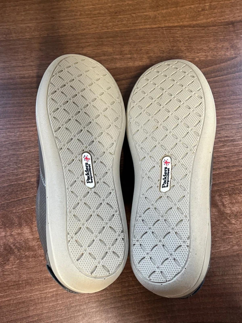 Padders Widefitting | 8 | Pewter Silver Shoes
