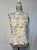 Vintage Y2K 90’s Monsoon| Size 14 | Layered Cream Cami |