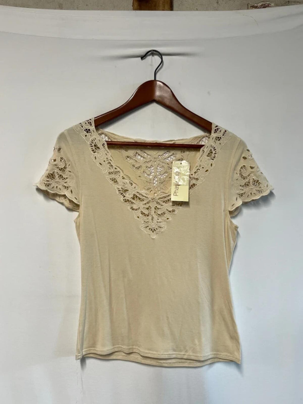 Vintage Phase Eight | 14 | Beige T-shirt | New With Tags