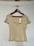 Vintage Phase Eight | 14 | Beige T-shirt | New With Tags
