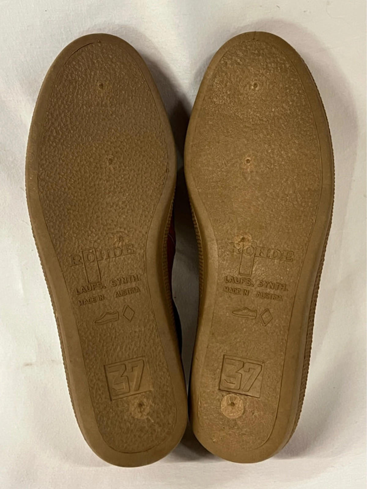 Vintage Rohde Slippers | Camel | Size 4 UK \ EU 37 | Brand New | Wool Lining