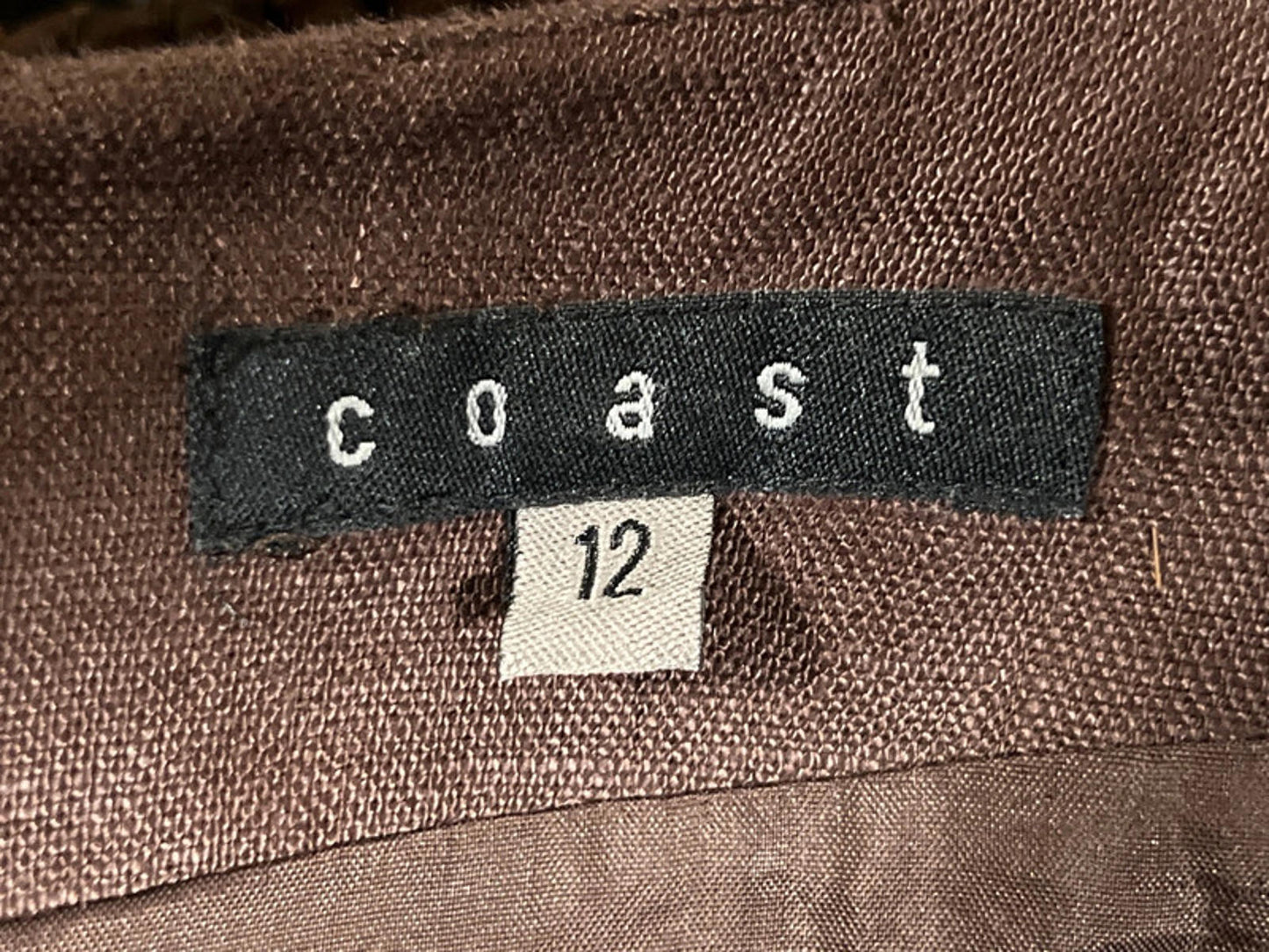 Coast | 12 | Chocolate Brown Long Length Skirt