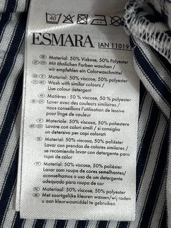 Esmara | Size 14/26 | Black and white striped dress