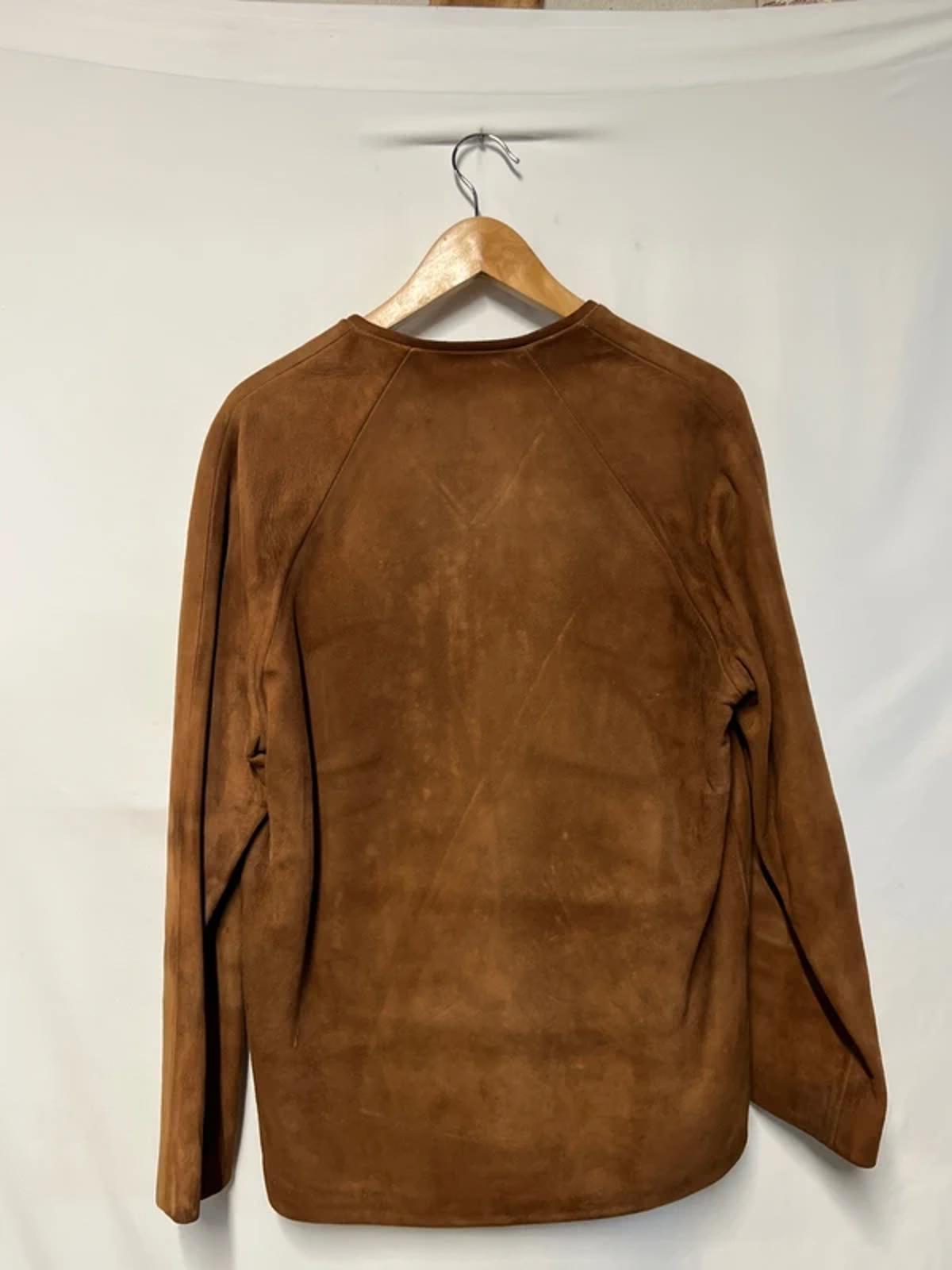 Men’s Suede Pullover | 70/80’s| L | Tan/Brown