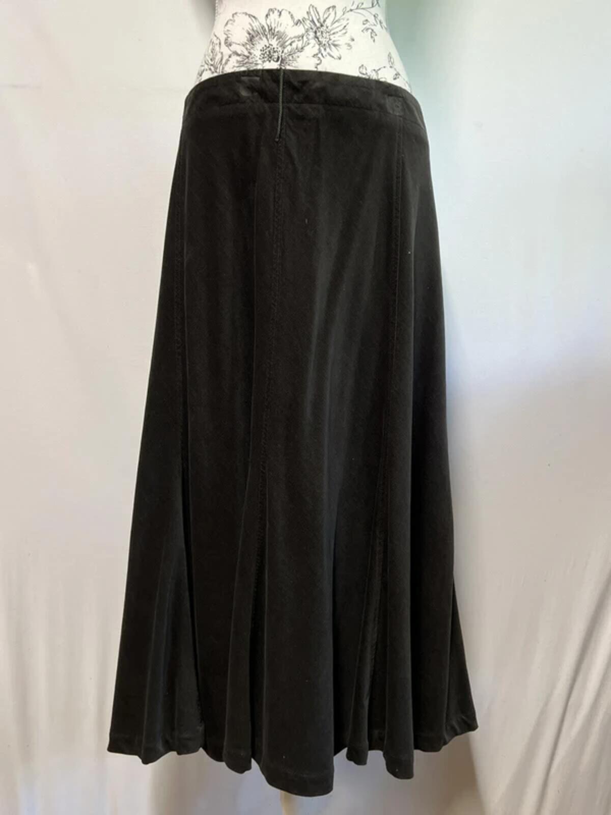 Marks and Spencer | 14 | Brown corduroy full skirt | New With Tags