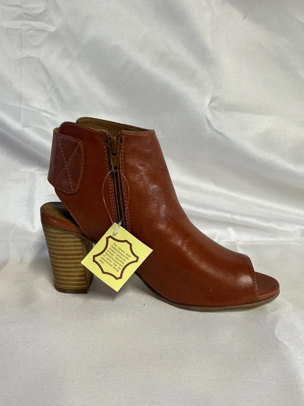 Heavenly Soles | Ladies Ankle Boot | 6 | Tan | Leather