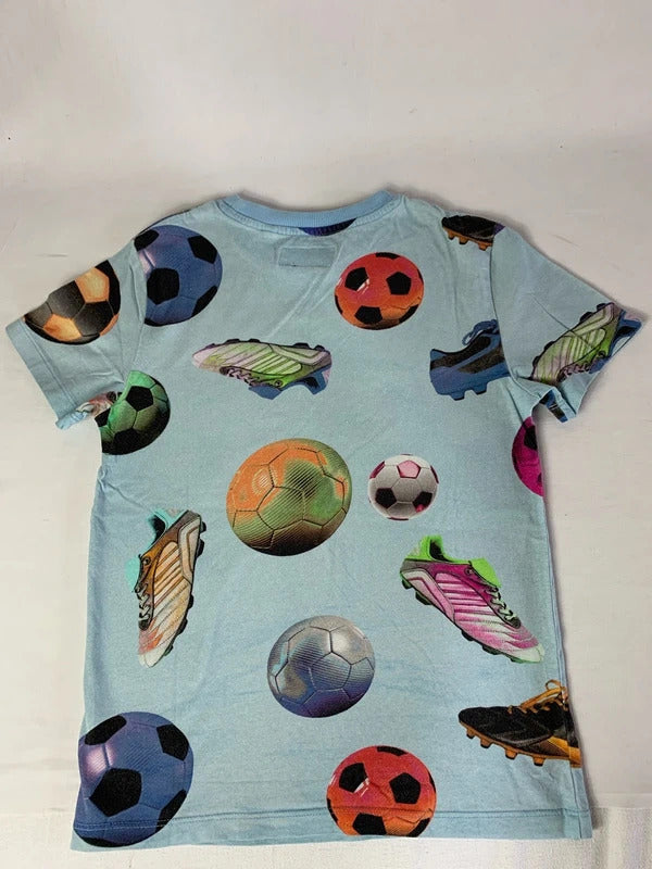 Next | Kids 8 years | Cotton Rich Blue football shirt