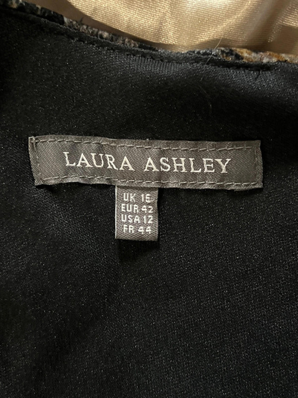 Laura Ashley | Size 14 | Grey Floral Dress