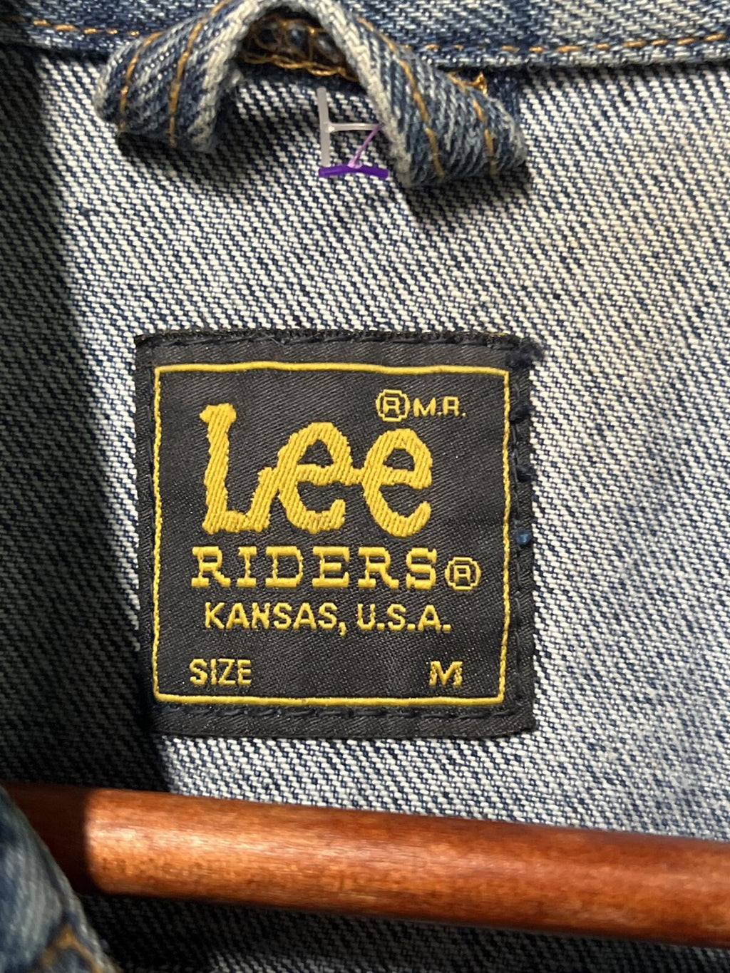 Vintage Lee Riders USA | M | 100% Cotton denim sleeveless jacket