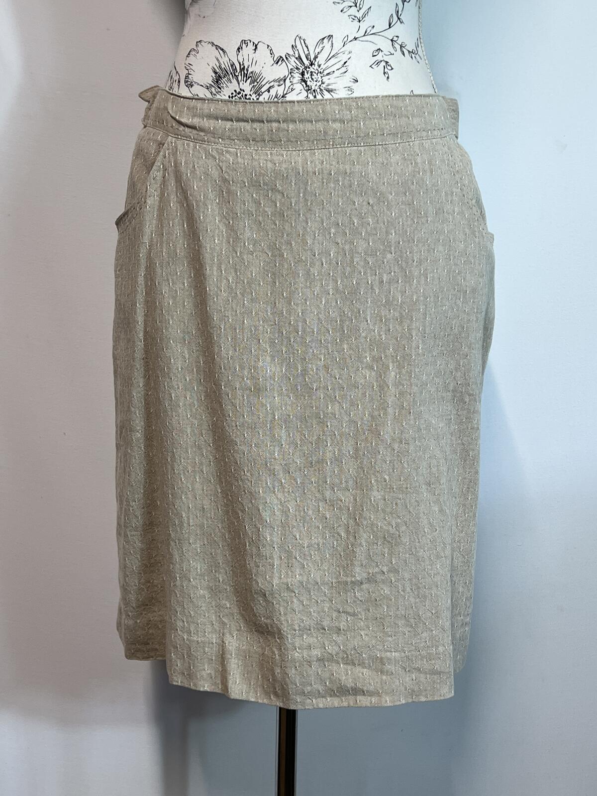White Stuff | Size 12 | Sand coloured skirt